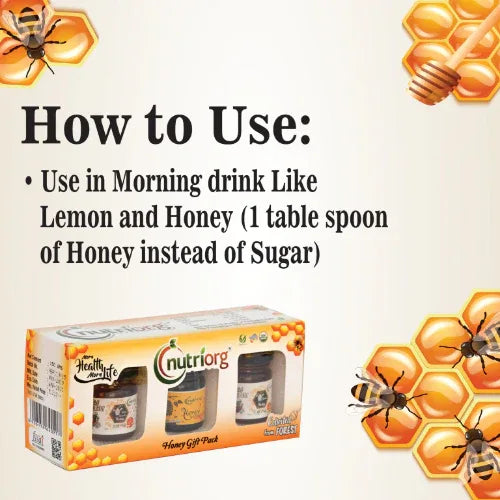 Nutriorgo Honey gift pack - 150g - Orgoshops