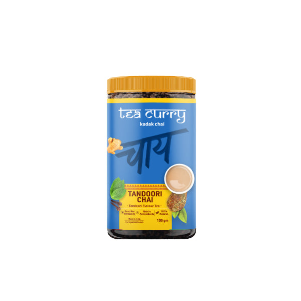 Teacurry Tandoori Chai – Tandoori Chai for Heart, Digestion, Blood Sugar Levels-100g