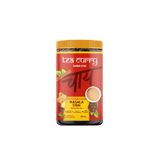 Teacurry Masala Chai – Masala Chai For Immunity, Cold And Body Pain(100 Grams)