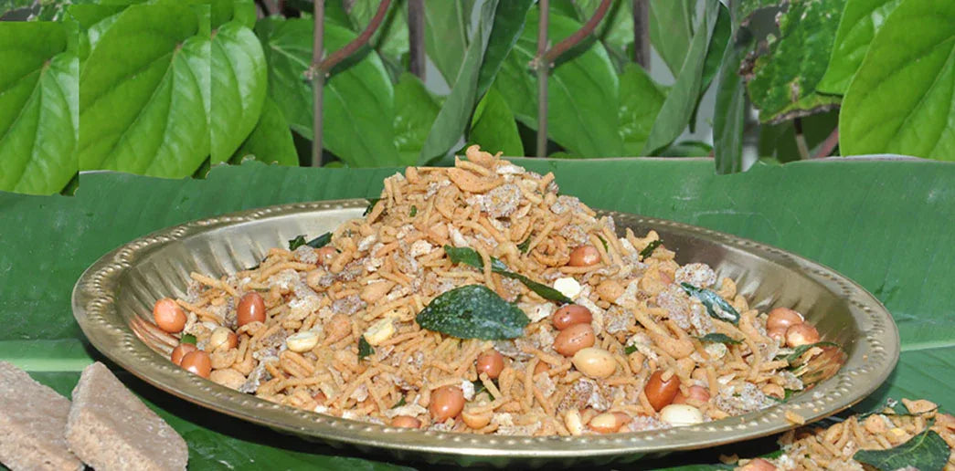 Muppatan Traditional recipe / Khara Mixture - 1 kg - Orgoshops