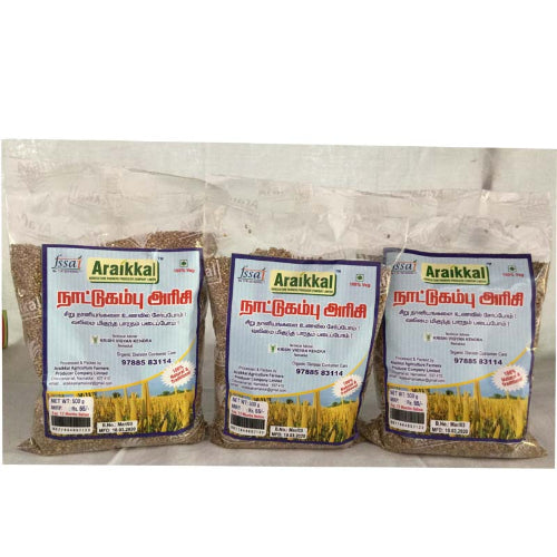 Araikkal Pearl Millet,Kambu Rice ( Pack of 3 )