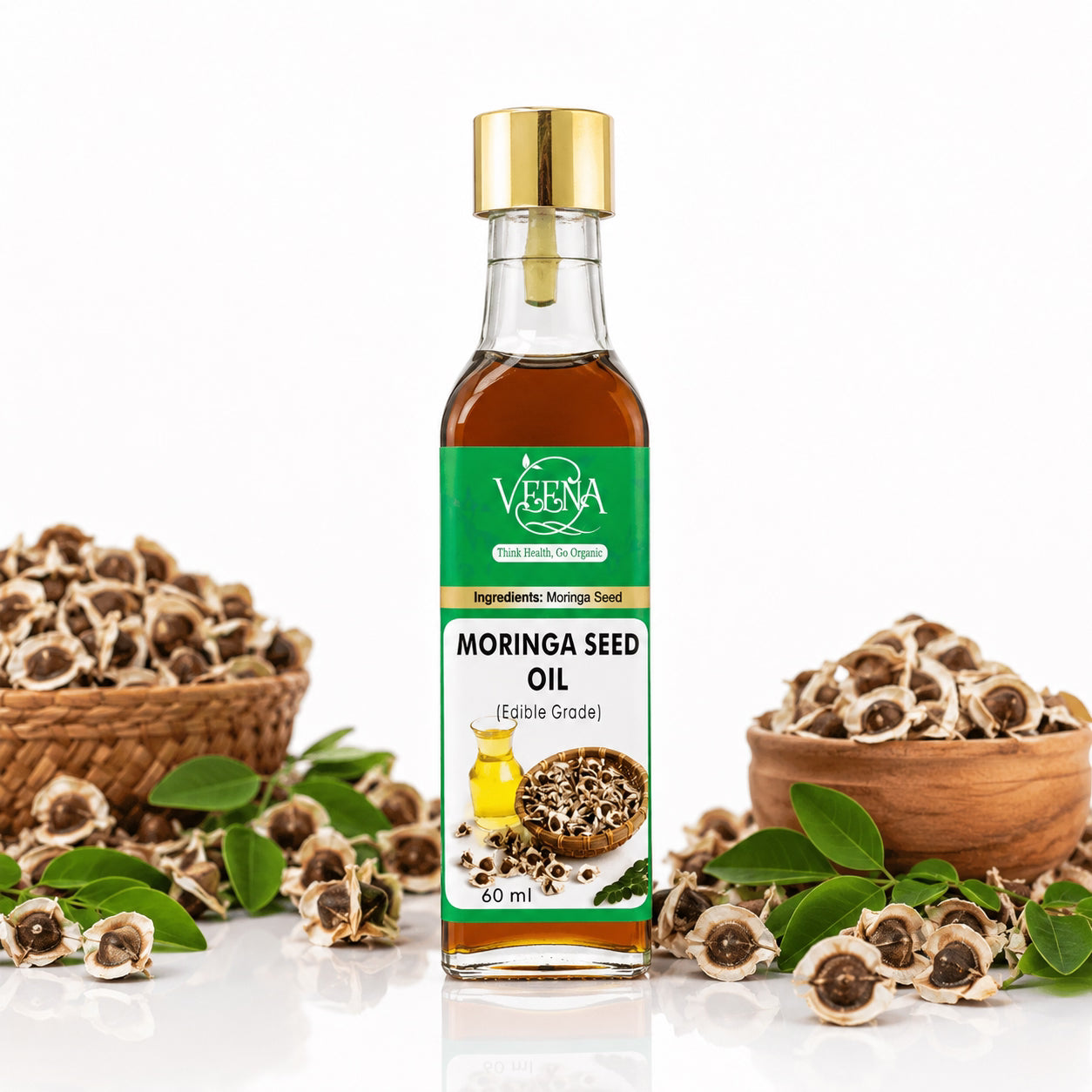 Veena Moringa Seed Oils - 60ml