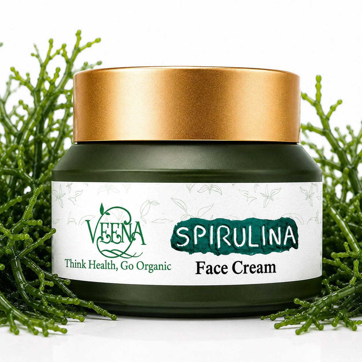 Veena Spirulina Face Cream - 50g