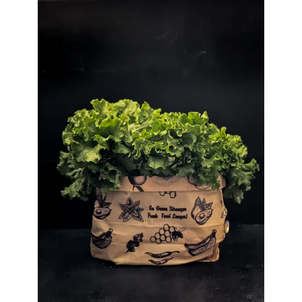 Reusable Beeswax Food Bags-Veggies White (3pc) - Orgoshops