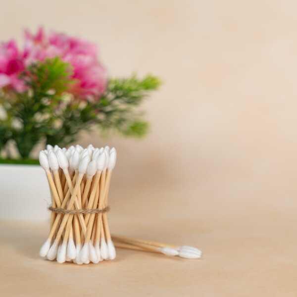 Cotton Swabe (White) Pack Of 4-300gm - Orgoshops