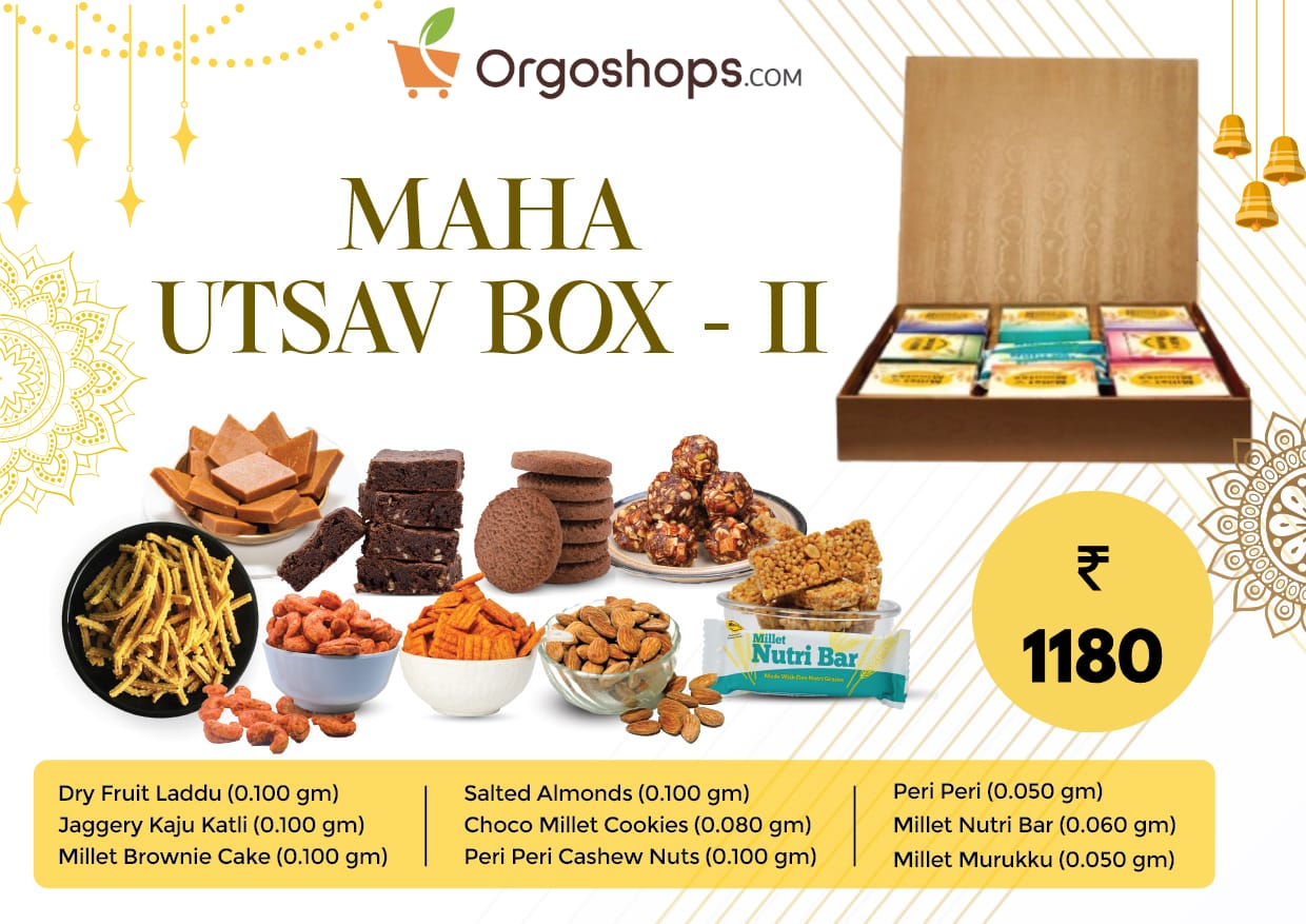 Millet & Nut Sweet and Snack Maha Utsav Box 2 (800g)