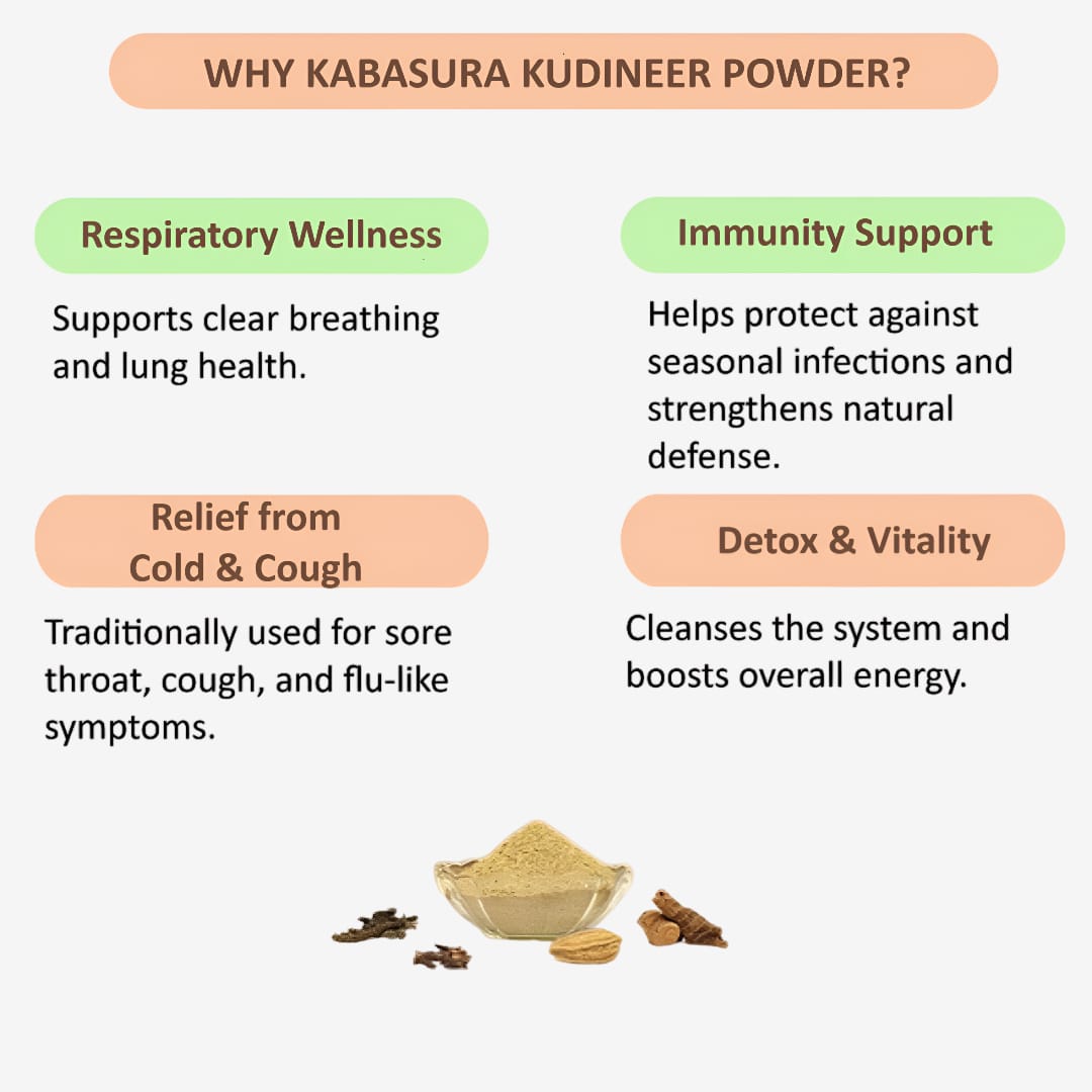 Gj Global Kabasura Kudineer Powder - 50 g (Pack of 2)