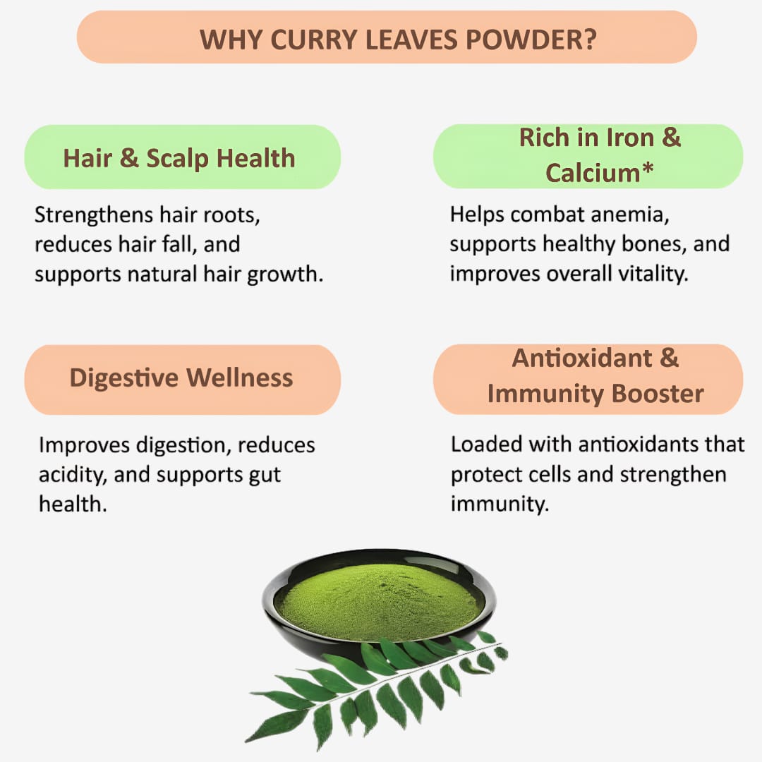 Gj Global Curry Leaves Powder - 50 g
