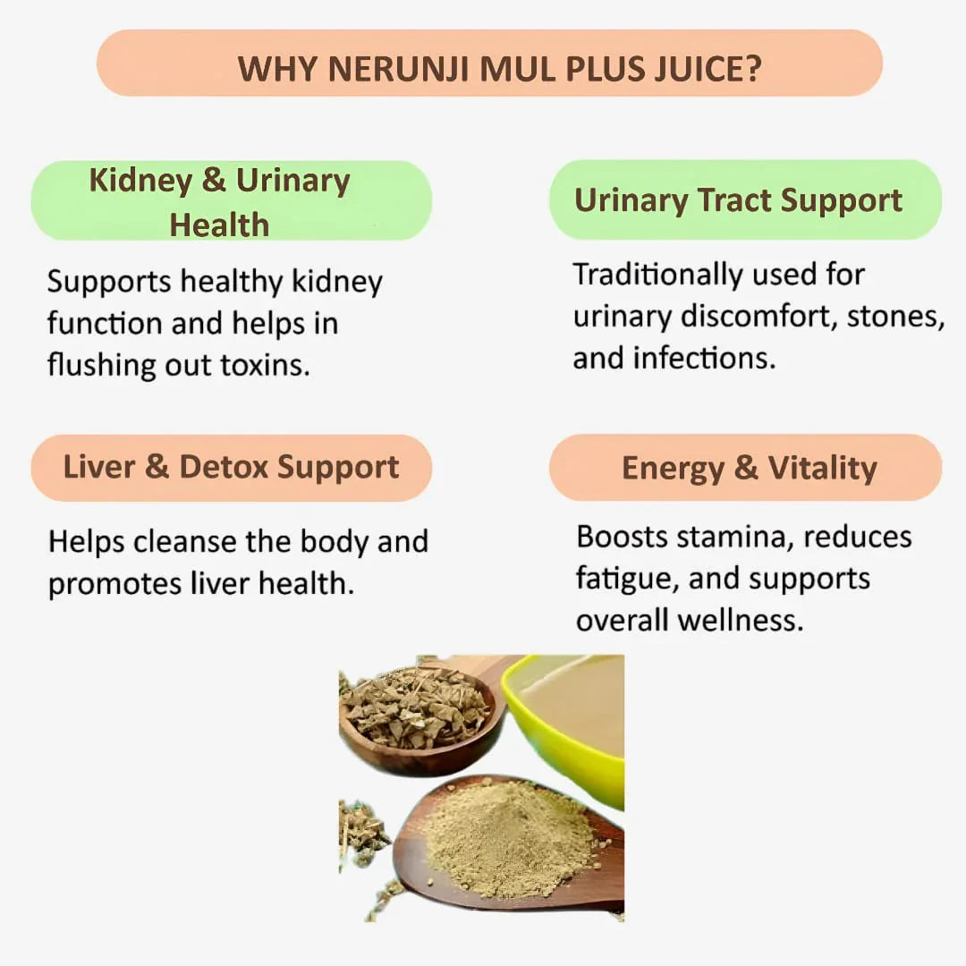 Gj Global Nerunji Mul Plus Juice (Kidney Care) - 500 ml - Orgoshops