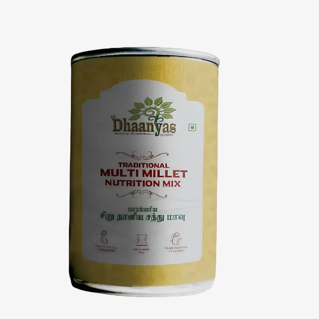 Dhaanyas Multi Grain Nutrition Mix - 500gm - Orgoshops