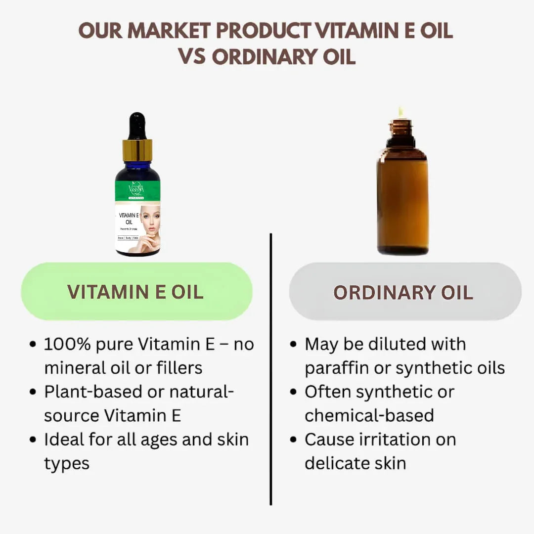 Veena Vitamin E Oil - 30ml - Orgoshops