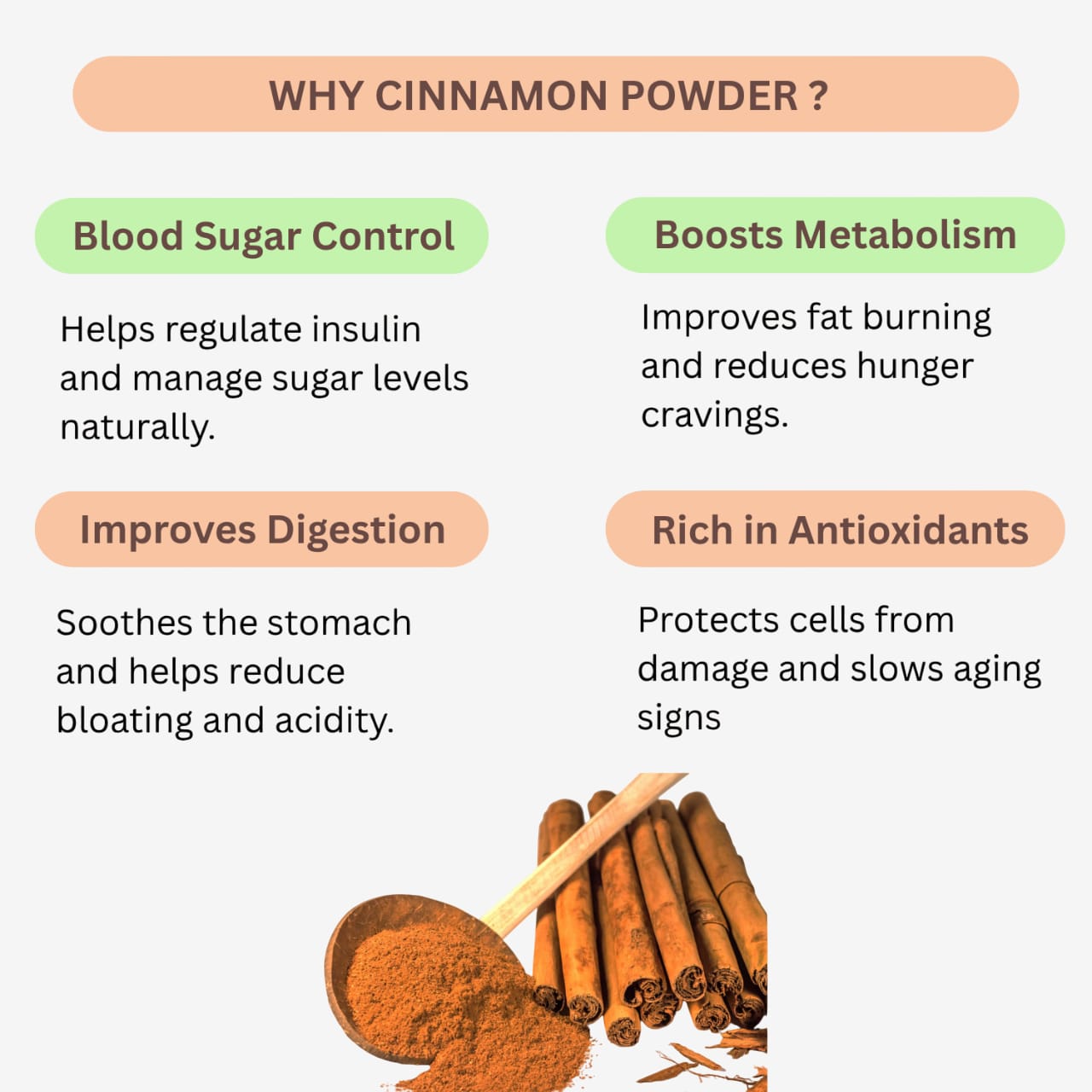 Veena Cinnamon Powder - 100g ( Pack of 2)