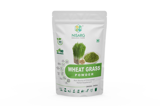 Nisarg Organic Farm Wheatgrass Powder