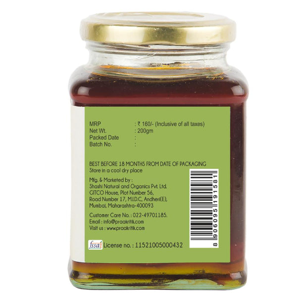 Praakritik Organic Wild Forest Honey - 200g