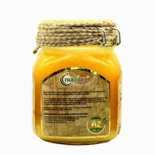 Nutriorg Desi Gir Cow Ghee - 1000 ml