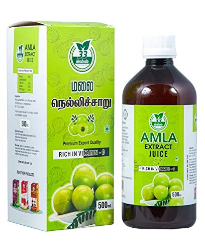 33 Herbals Wild Amla Juice( Nelli charu) - 500ml