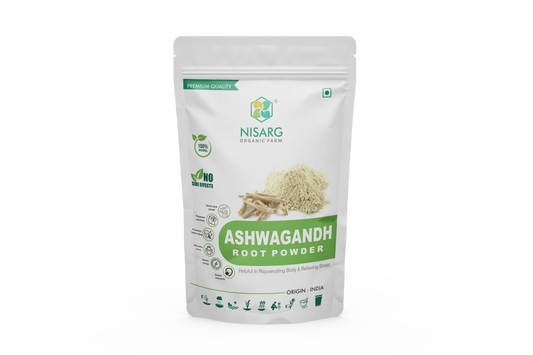 Nisarg Organic Farm Ashwagandha Root Powder