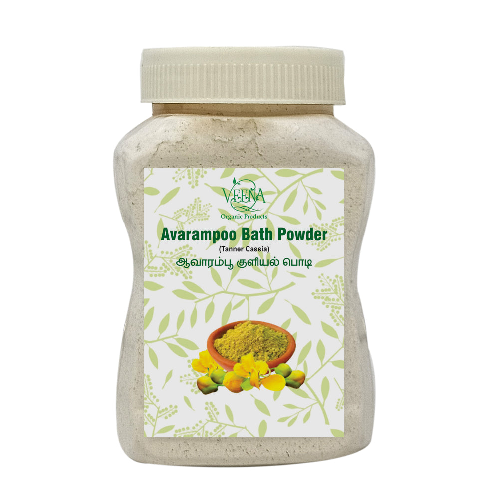 Veena products Tanners Cassia Senna Auriculata ( Avarampoo Bath Powder ) - 500g