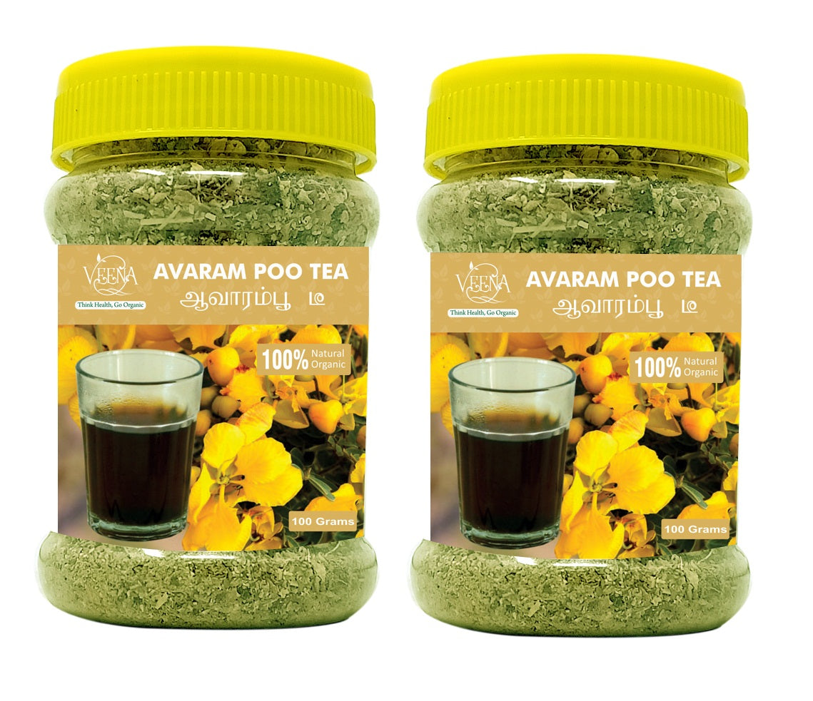 Veena Products Avaram Poo Tea - 100 g ( Pack of 2 )