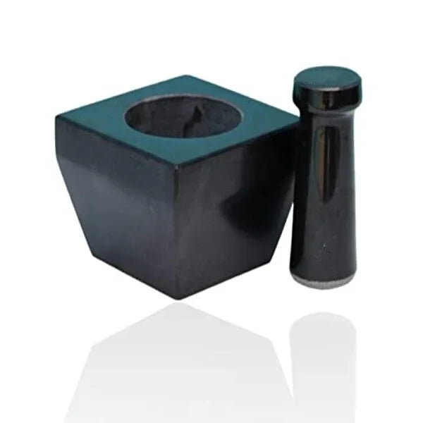 MyNAKSHA Mortar And Pestle Set For Spices,6inch - Orgoshops