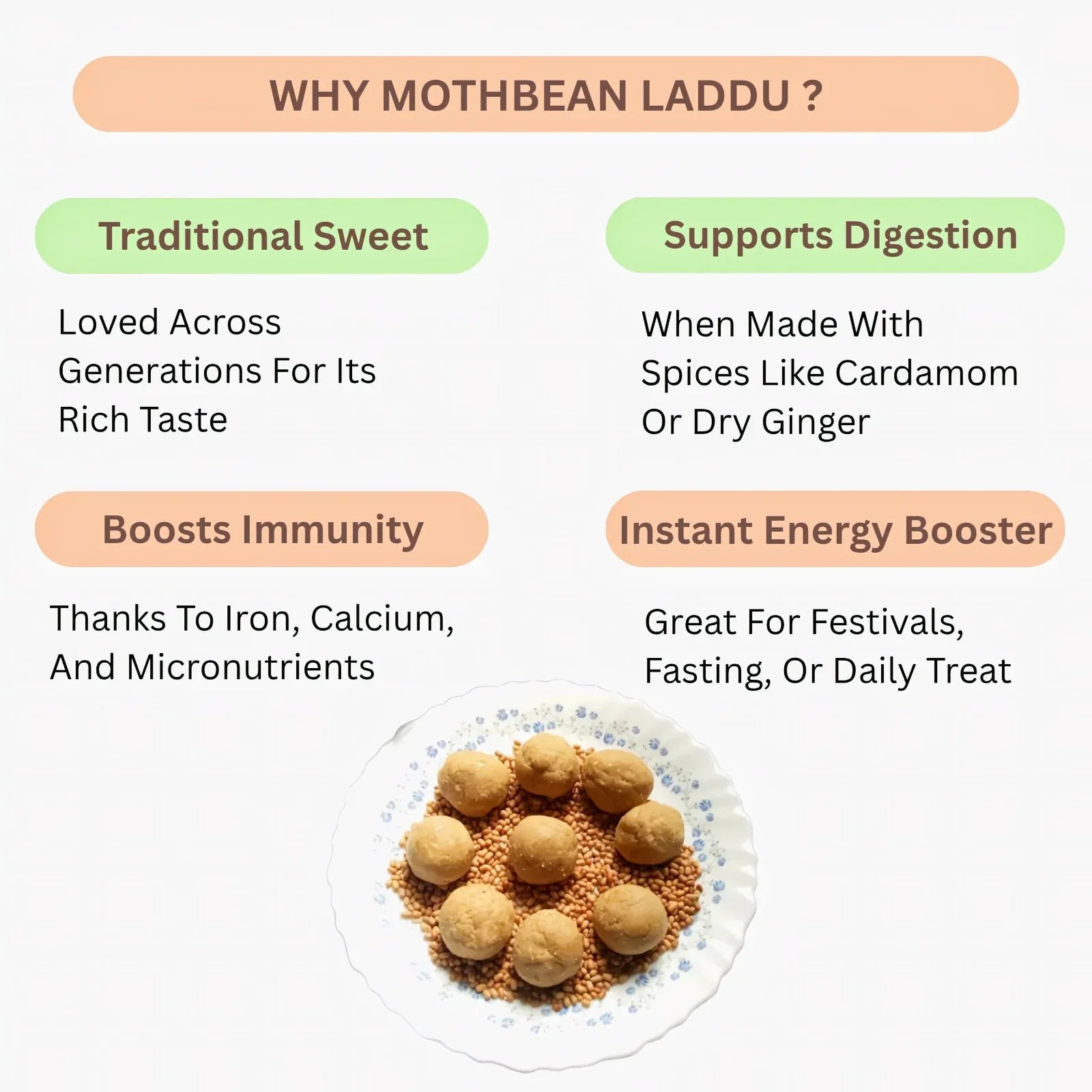 benefits of mothbean laddu