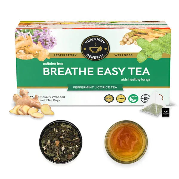 Anti Smoking Tea / Breathe Easy Tea to Quit Smoking and Lung Detox -100g (30 Bags) - Orgoshops