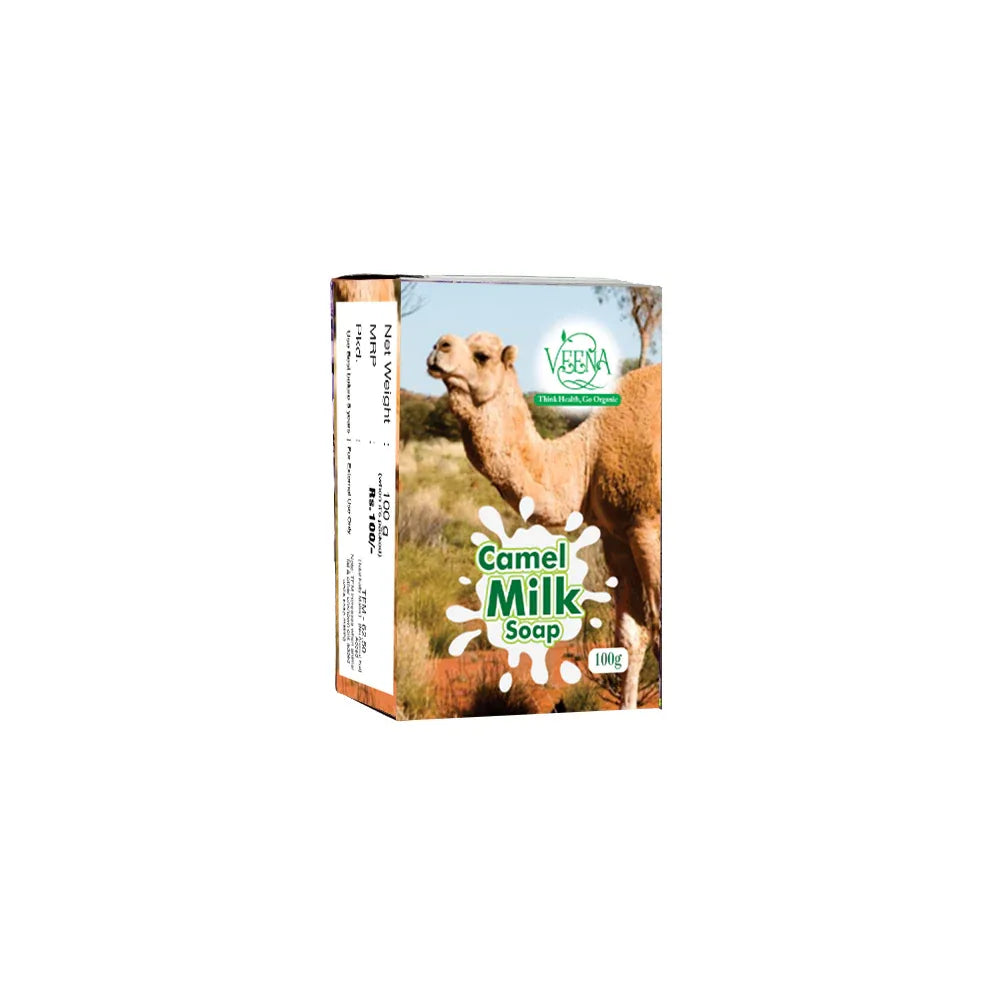 Veena Camel Milk Soap - 100g ( Pack of 2 ) - Orgoshops
