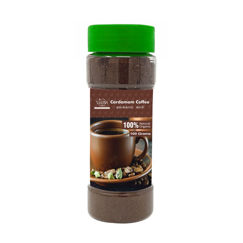 Veena Products Cardamom Coffee - 100g ( Pack of 2 )