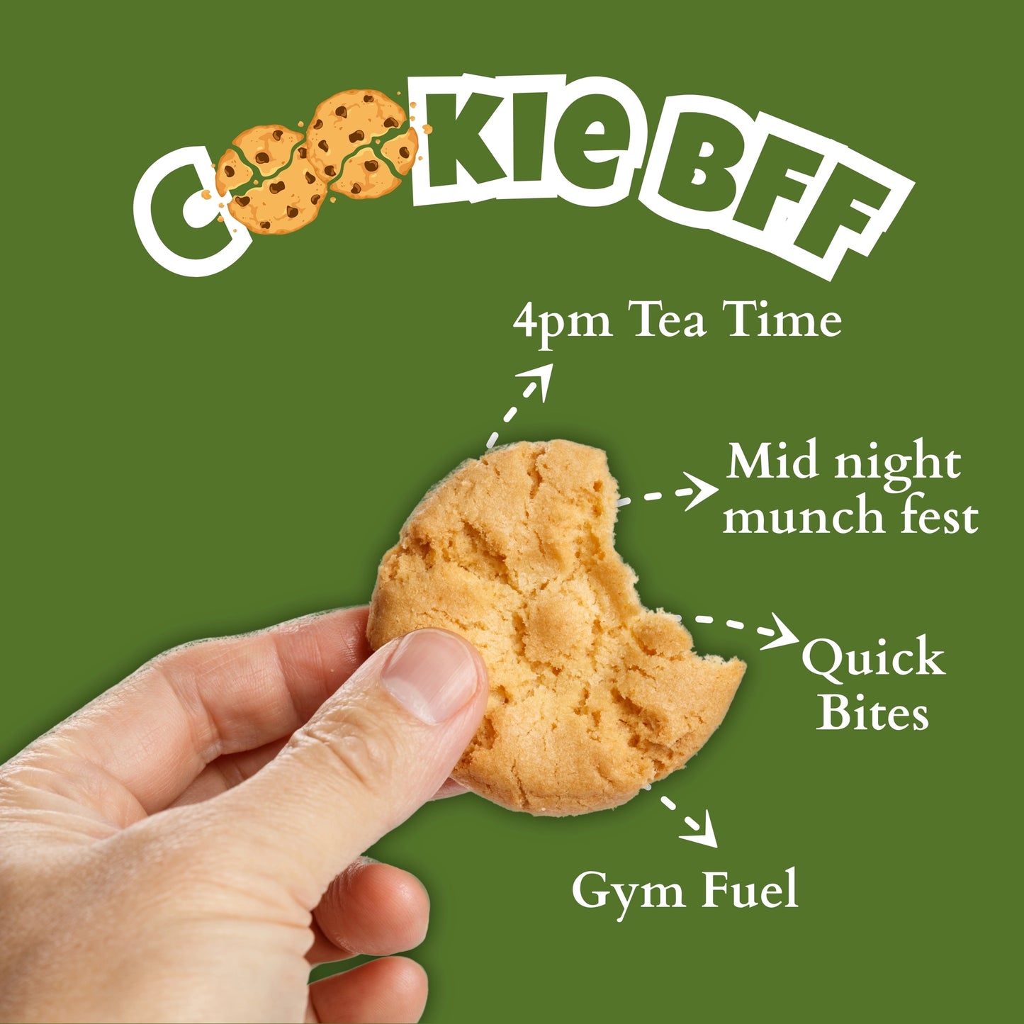 Millet 'n' Minutes Little Millet / Saamai Cookies - 50 g (Pack of 3)