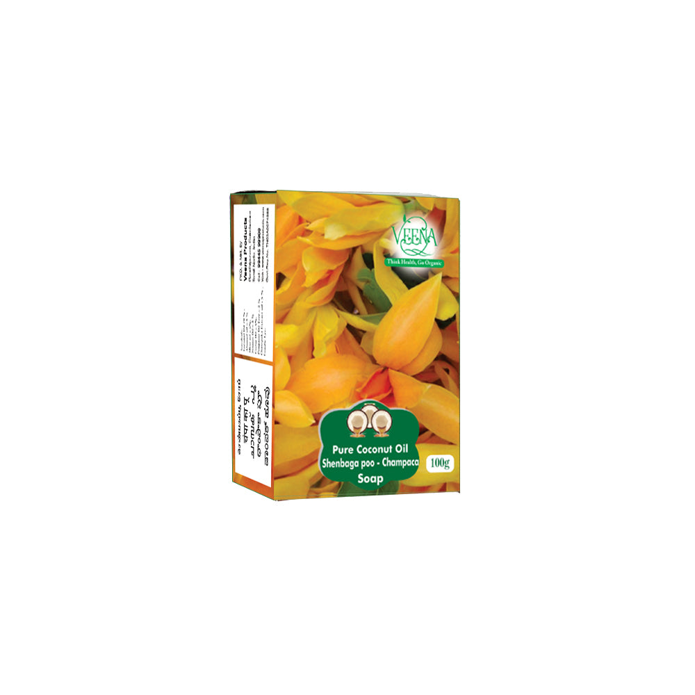 Veena Products Champaca Soap - 100g ( Pack of 2 )