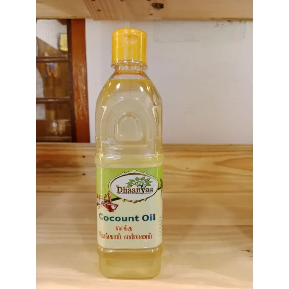 Dhaanyas Coconut Oil - 500 ml - Orgoshops