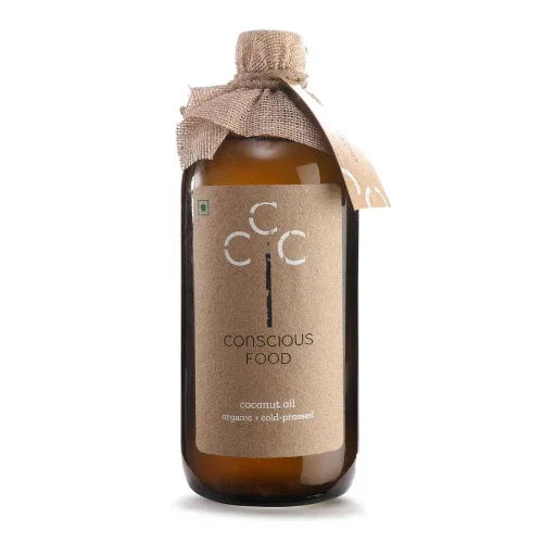Coconut Oil Organic Cold Pressed Oil - 500ml - Orgoshops