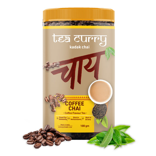 Teacurry Coffee Chai – Coffee Chai For Energy, Immunity and Heart Health-100g