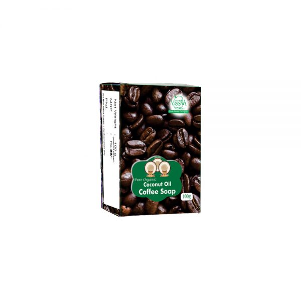 Veena Products Coffee Soap - 100g ( Pack of 3)