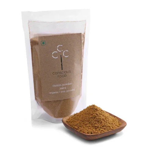 Cumin Powder / Jeera Powder ( Organic, Iron Pounded )- 100g - Orgoshops