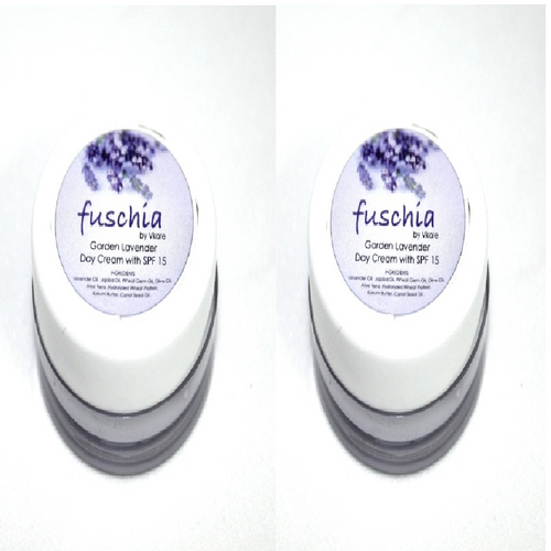 Fuschia - Garden Lavender Day Cream with SPF 15-10g