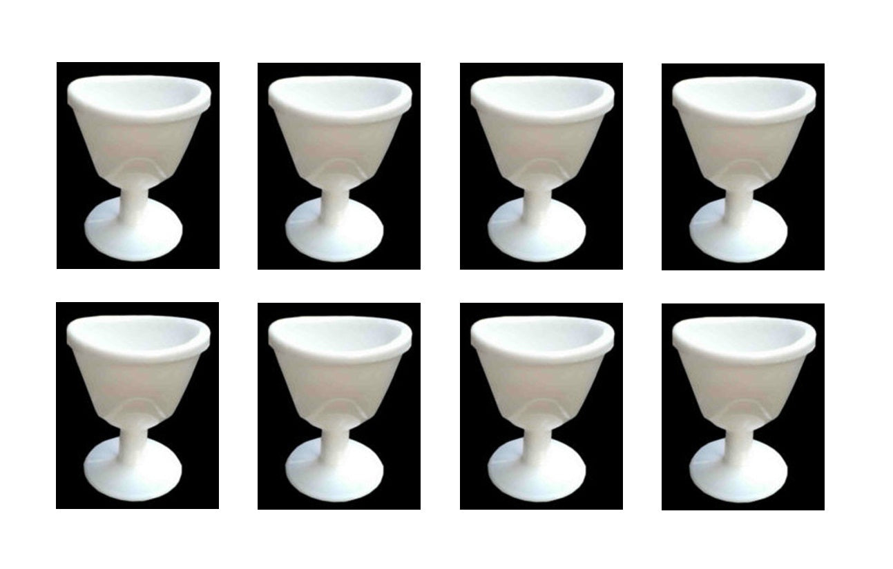 Veena Products Eye Cleaning Cup Piece - 1 ( Pack of 8 )