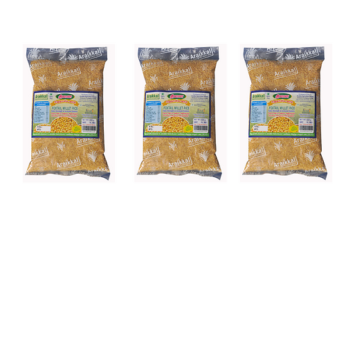 Araikkal Foxtail Millet Rice - 500g  ( Pack of 3 )