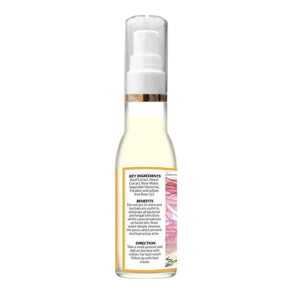 Neem, Haritaki, Natural Anti-Acne Face Toner(PACK OF 2) ( 100ml ) - Orgoshops