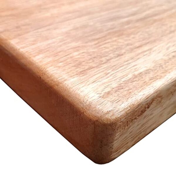 MYNAKSHA Wooden Rectangular Cutting Chopping Board Pad With Handle