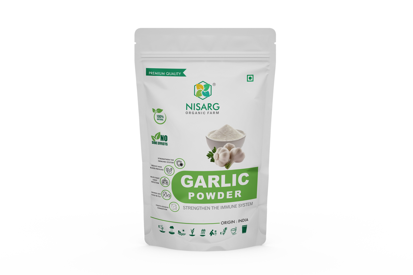 Nisarg Organic Farm Garlic Powder