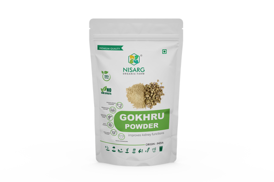 Nisarg Organic Farm Gokhru Powder