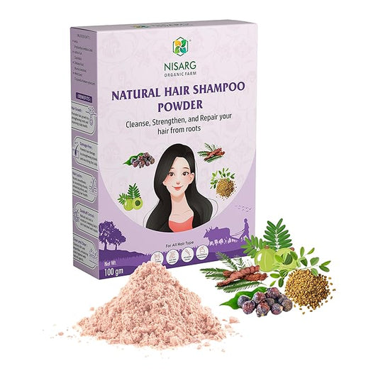 Nisarg Organic Farm Natural Hair Shampoo