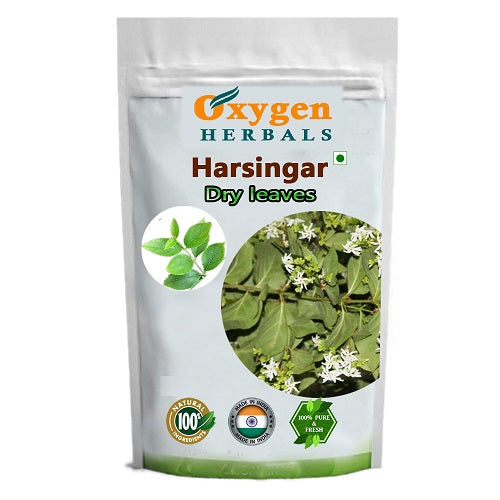 Oxygen Herbals Pure Harsingar Dried Leaves ( 150gm )