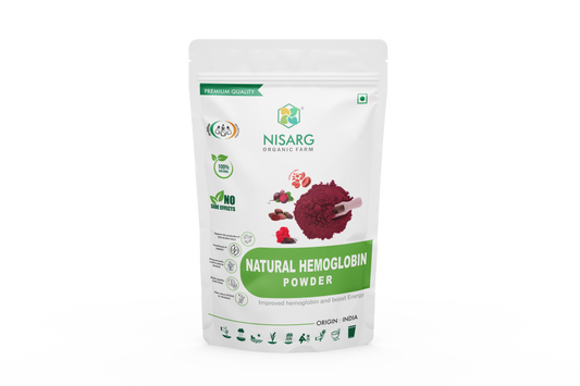 Nisarg Organic Farm Hemoglobin Supplements Powder