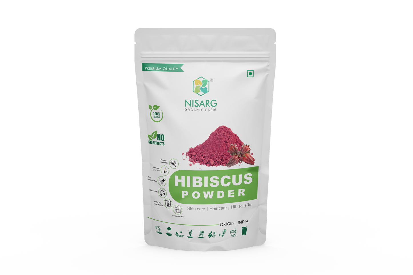 Nisarg Organic Farm Hibiscus Powder