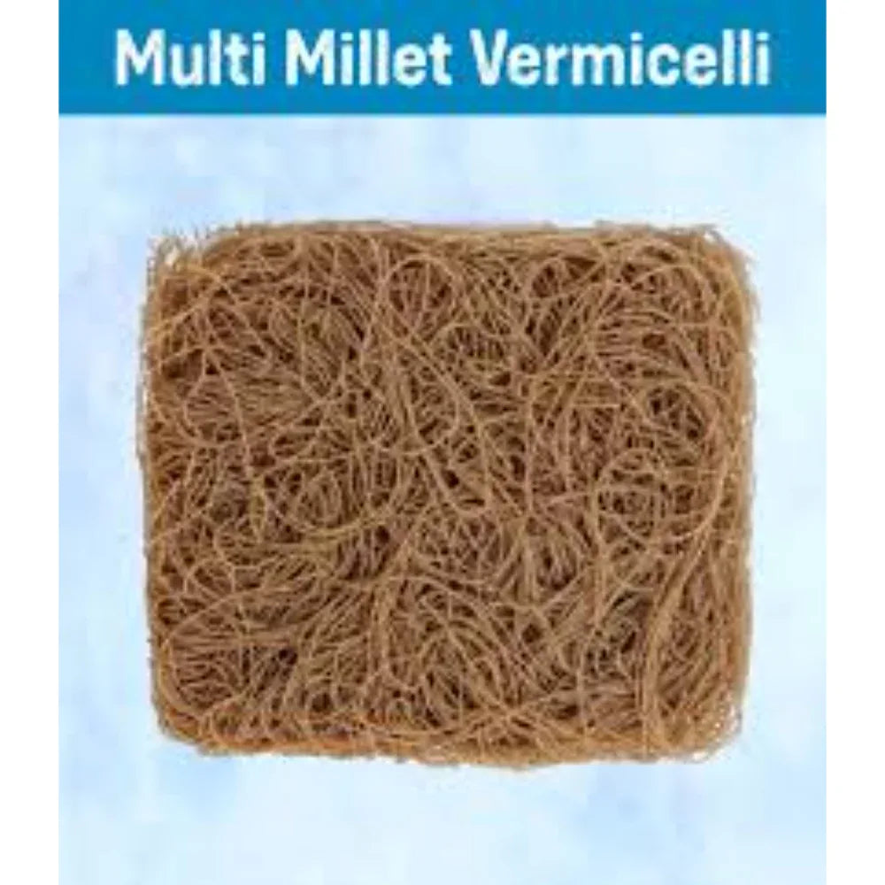 Nature's Harmony : Multi Millet Vermicelli / Mulitimillet Semiya - 160 Gram - Orgoshops