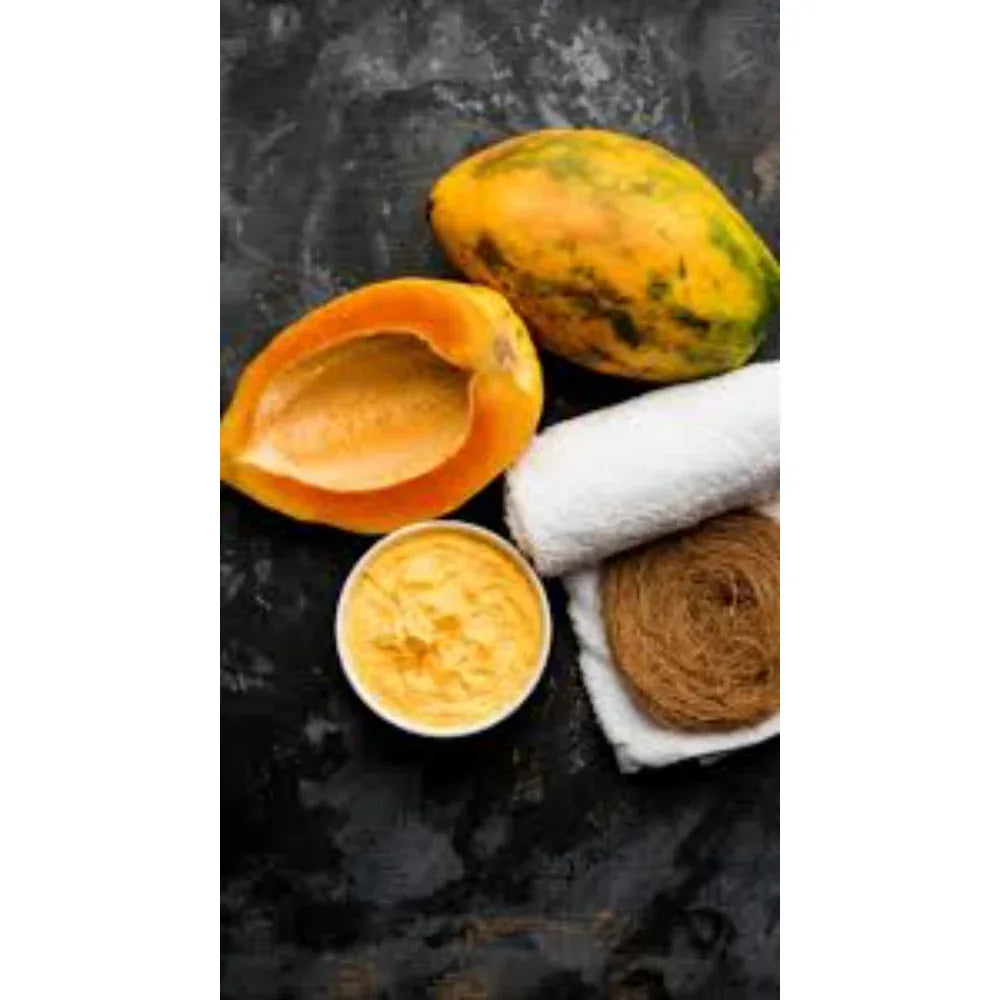 Dhaanyas Papaya Face Pack | தான்யாஸ் பப்பாளி பேஸ் பேக் - 100 GMS - (Pack of 2) - Orgoshops