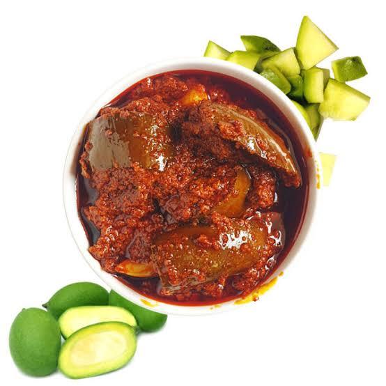 LAKSHMINALAMBAGAM : Mango Pickle – 400 gm - Orgoshops