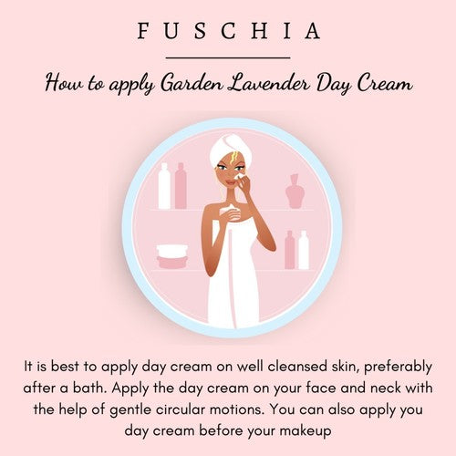 Fuschia - Garden Lavender Day Cream with SPF 15-10g